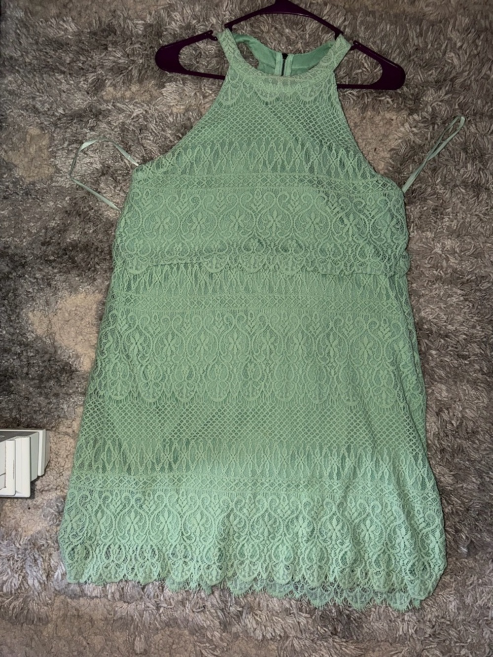 Francesca’s lace dress